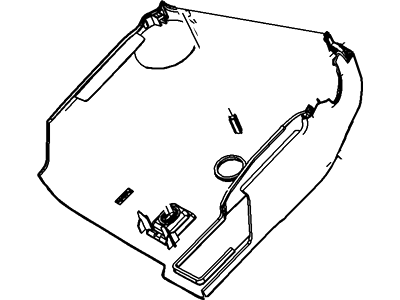 Ford BE8Z-3530-AB Shroud Assembly - Steering Column