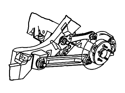 Ford F8AZ-5A649-AA Arm Assy - Rear Suspension