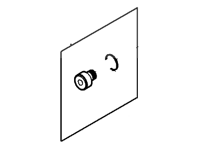 Ford 6C3Z-9A214-A Adaptor