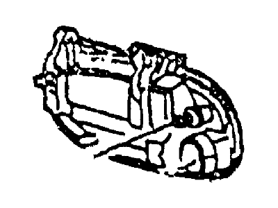 Ford F-250 Door Handle - F65Z-1522405-AAF