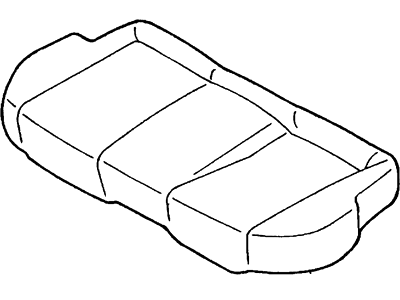 Ford Escort Seat Cushion - F8CZ63600A88AA