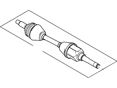 Mercury CV Joint - 6L8Z-3A428-A