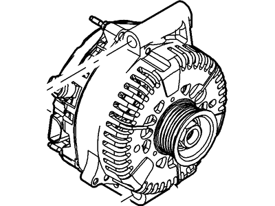 2007 Ford Focus Alternator - 6S4Z-10346-CARM1