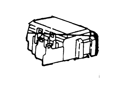 Ford XL3Z-14A003-AA Cover - Fuse Panel