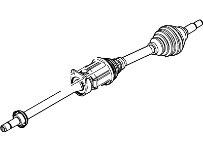 2013 Lincoln MKT CV Joint - DE9Z-3B436-A