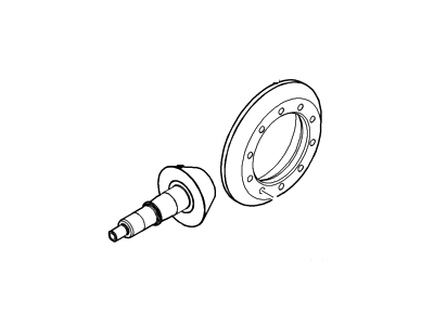 Ford 9L3Z-4209-A Gear And Pinion Assembly