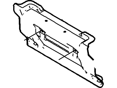 Ford YC3Z-9A032-CA Heat Shield