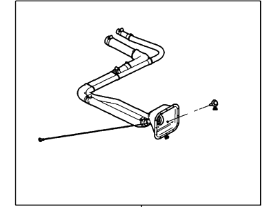 Ford 5C3Z-9B149-DA Kit - Fuel System Conversion