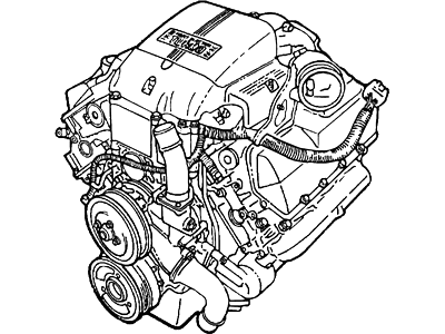 Ford 1C7Z-6007-AA Engine Assembly