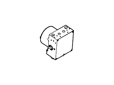 Mercury Mountaineer ABS Control Module - 6L2Z-2C215-BA
