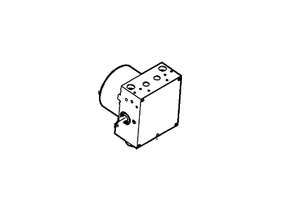 Ford 7L2Z-2C215-A Abs Anti-Lock Brakes-Modulator Valve