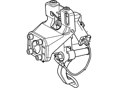 Ford 3W4Z-2C431-BA Cable - Brake Pedal