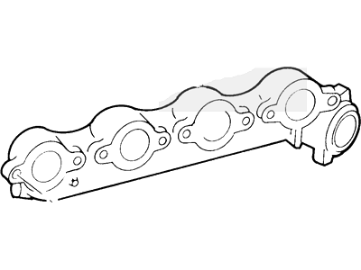 1996 Ford Econoline Super Duty(1996-1999) Exhaust Manifold - F6UZ-9431-A