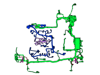 Ford DA5Z-14A411-B Wire Assembly