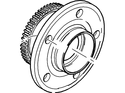 Ford 4R3Z-1104-AB Hub Assembly - Wheel