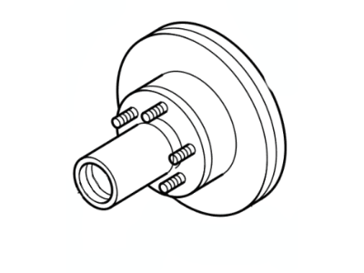 Ford YL2Z-1V102-AA Hub And Disc Assembly