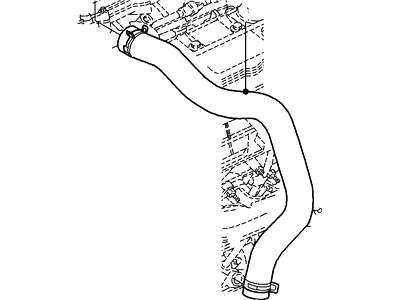 Ford 2C5Z-8A593-CD Hose Assembly