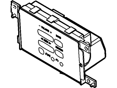 Ford 5L7Z-19A164-AA Control Assembly - Headphone Volume