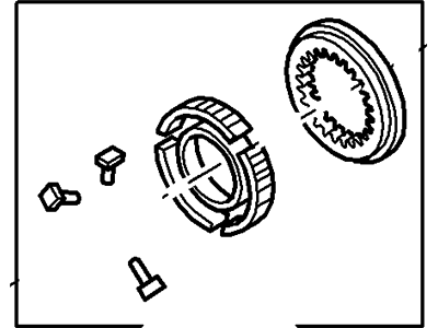 2002 Ford Mustang Synchronizer Ring - 1R3Z-7124-DA