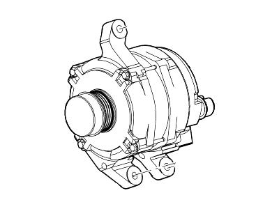 2017 Ford Focus Alternator - CJ5Z-10346-C