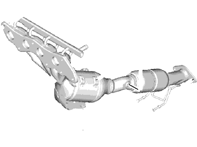 Ford FS7Z-5G232-A Exhaust Manifold And Catalyst Assembly