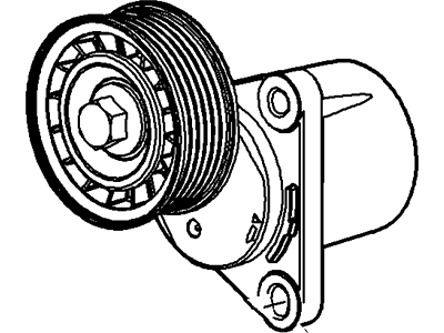 Ford YS4Z-6A228-AA Pulley Assembly - Tension