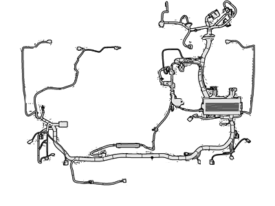 Ford 6H6Z-14290-DB Wiring Assembly