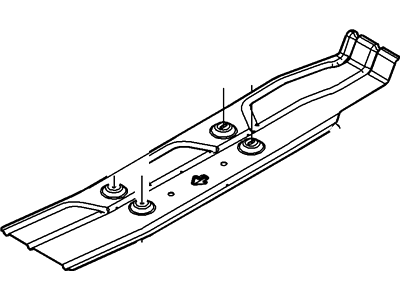 Ford Fuel Tank Skid Plate - 9L5Z-9A147-A