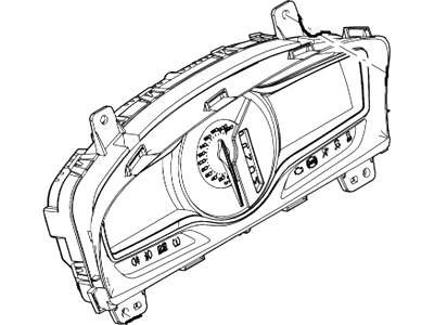 Ford CA1Z-10849-AA Instrument Cluster