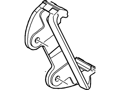 Ford F4ZZ-2B292-A Bracket - Brake Caliper