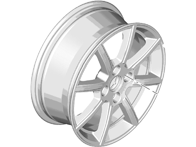 2015 Ford Fiesta Spare Wheel - EE8Z-1007-A