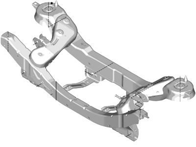 Ford CV6Z-5035-D Cross Member Assembly