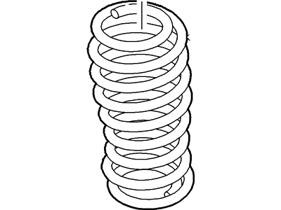 Ford BR3Z-5560-C Spring - Rear