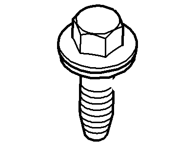 Ford -W712524-S437M Screw And Washer Assembly