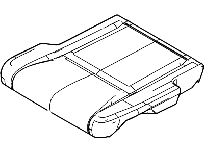 2007 Mercury Mountaineer Seat Cover - 6L2Z-7863804-FAD