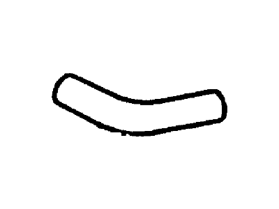 Mercury Crankcase Breather Hose - XF5Z-6853-CA