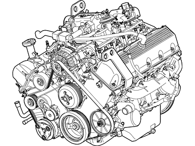 Ford 3R3Z-6007-EA Engine Assembly