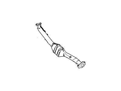 Ford 4L5Z-5F250-AA Catalytic Converter Assembly
