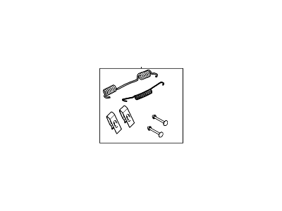 Ford 3W1Z-2A225-BA Kit - Brake Repair