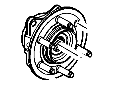 Ford 7L1Z-1109-AA Hub Assembly - Wheel