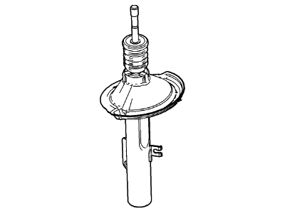 Ford 7G1Z-18124-BA Shock Absorber Assembly