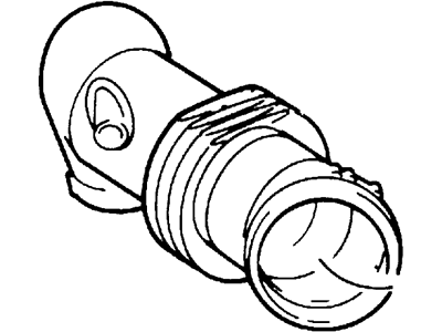 2002 Ford Focus Air Intake Coupling - YS4Z-9B659-AC