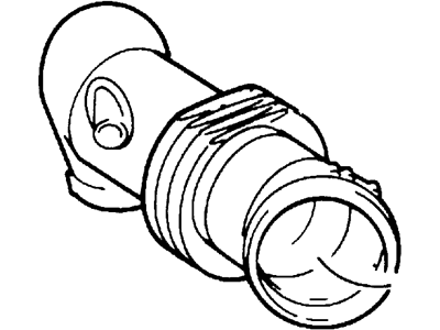 Ford YS4Z-9B659-BA Tube - Outlet