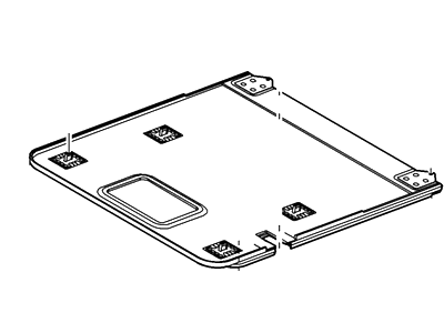 Ford BB5Z-7860512-AA Panel - Floor