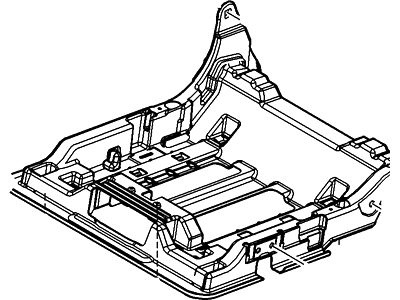 Ford BU5Z-9663160-A Frame And Spring - Rear Seat Cushion