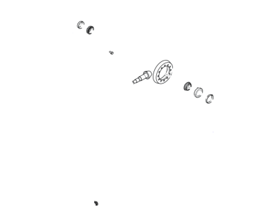Ford 3C3Z-4209-BB Gear And Pinion Assembly - Driving