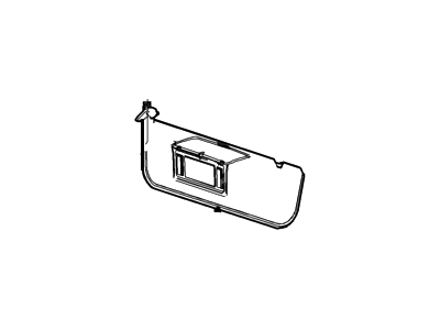 Ford E-350/E-350 Super Duty Sun Visor - CC2Z-1604105-BA