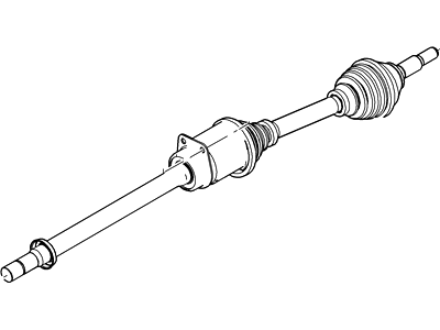 2013 Ford Explorer CV Joint - BB5Z-3B436-G