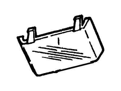 1995 Ford F Super Duty Dome Light - F4DZ-13776-F