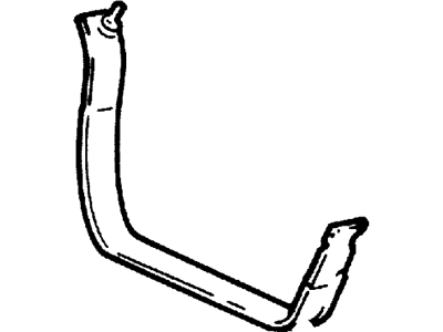 Ford Explorer Sport Fuel Tank Strap - XL2Z-9054-HA